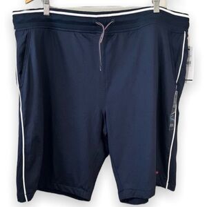 Tommy Hilfigher Sport Navy Shorts Size XXL Polyester New With Tags